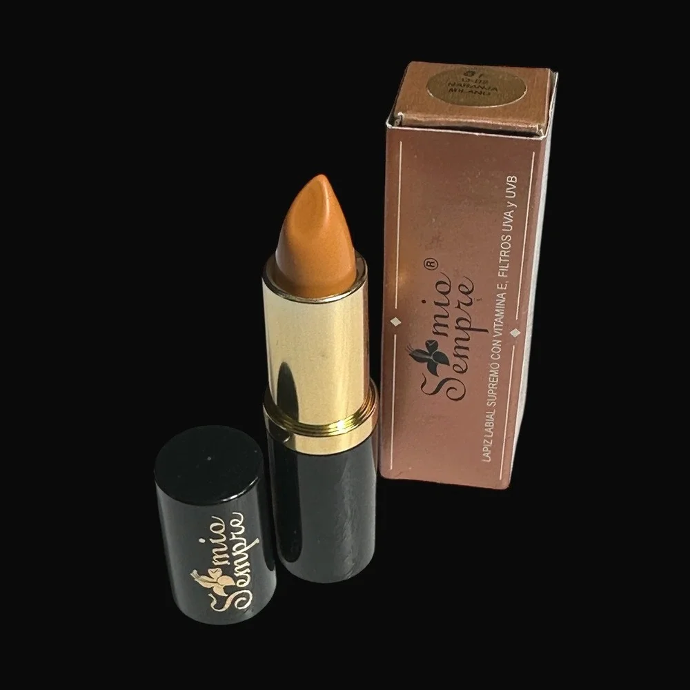 Mio‎ Sempre Lipstick 002 Naranja Milano Creamy Long Lasting Vitamin E